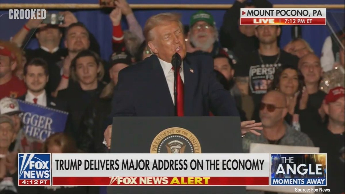 “The radical left wanted to get rid of the— they wanted to get rid of the word ‘Christmas.’ I said, ‘I don’t think that’s going to work out.’ And we didn’t and now everybody is saying, ‘Merry Christmas’ again.” —President Donald Trump