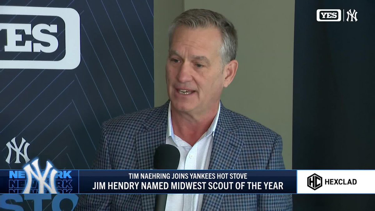 "I've really enjoyed my time with the Yankees... Brian Cashman has pushed all of us to be growth-minded and learn more and more about the analytical part of things." Tim Naehring talks Jim Hendry, Yankees scouting, and more on Yankees Hot Stove.