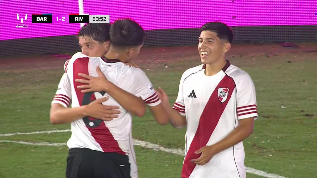 MESSI CUP 🏆 | El gol de Amor para que River DE VUELTA el partido frente a Barcelona