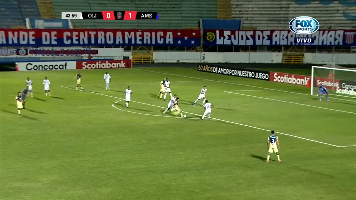 La última vez que el América enfrentó a Olimpia.