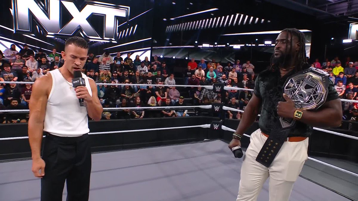 "I gave you your shot, now I'm demanding my rematch for the NXT Championship." Ricky Saints wants another shot at Oba Femi and the NXT Championship! 😤