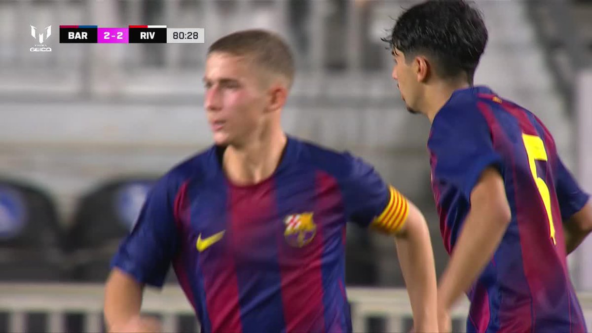 "Messi Cup": Por el empate de River con Barcelona en la fase de grupos