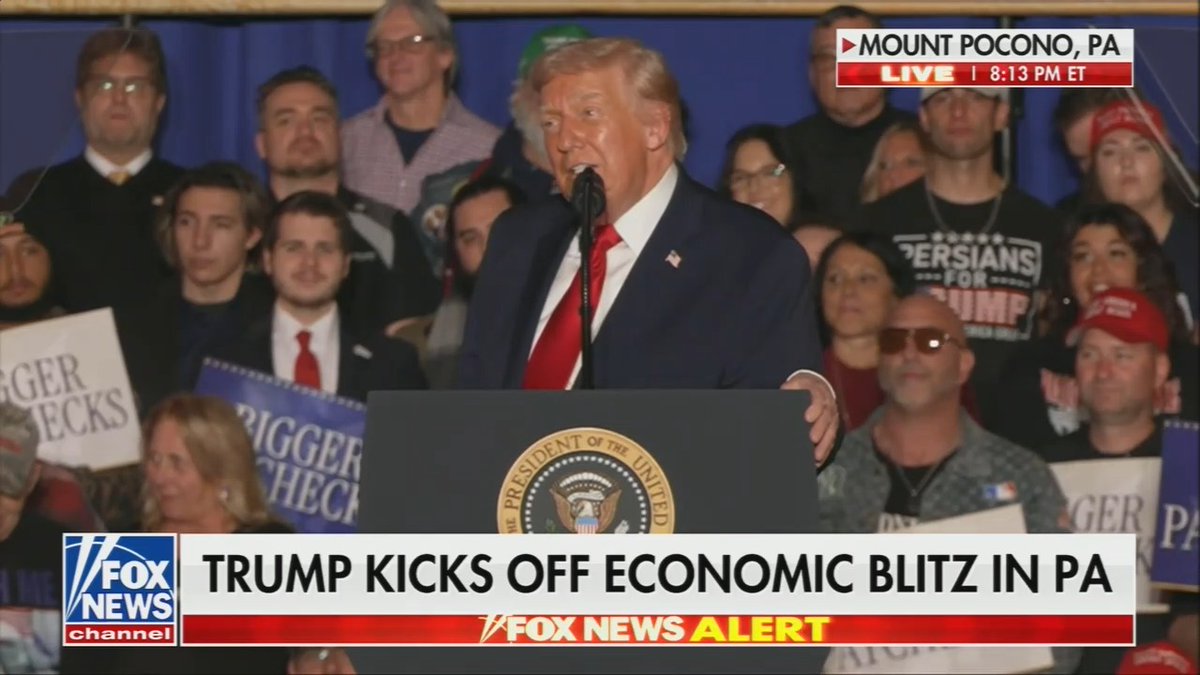 Trump on the economy: "You don't need 37 dolls for your daughter. 2 or 3 is nice, but you don't need 37 dolls. So, we're doing things right."