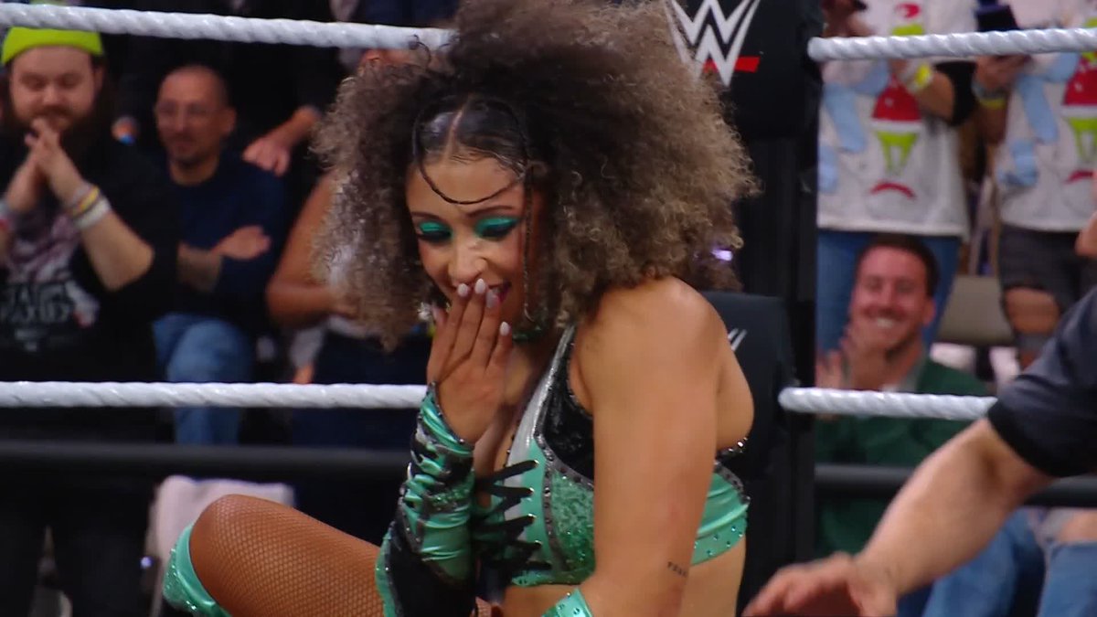 The Standout stands tall. 😤 Kelani Jordan picks up the HUGE win over Jordynne Grace!