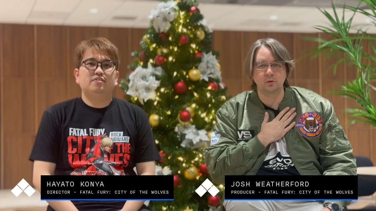 Here's a special message from Hayato Konya and Josh Weatherford, the Director and Producer of FATAL FURY: City of the Wolves.