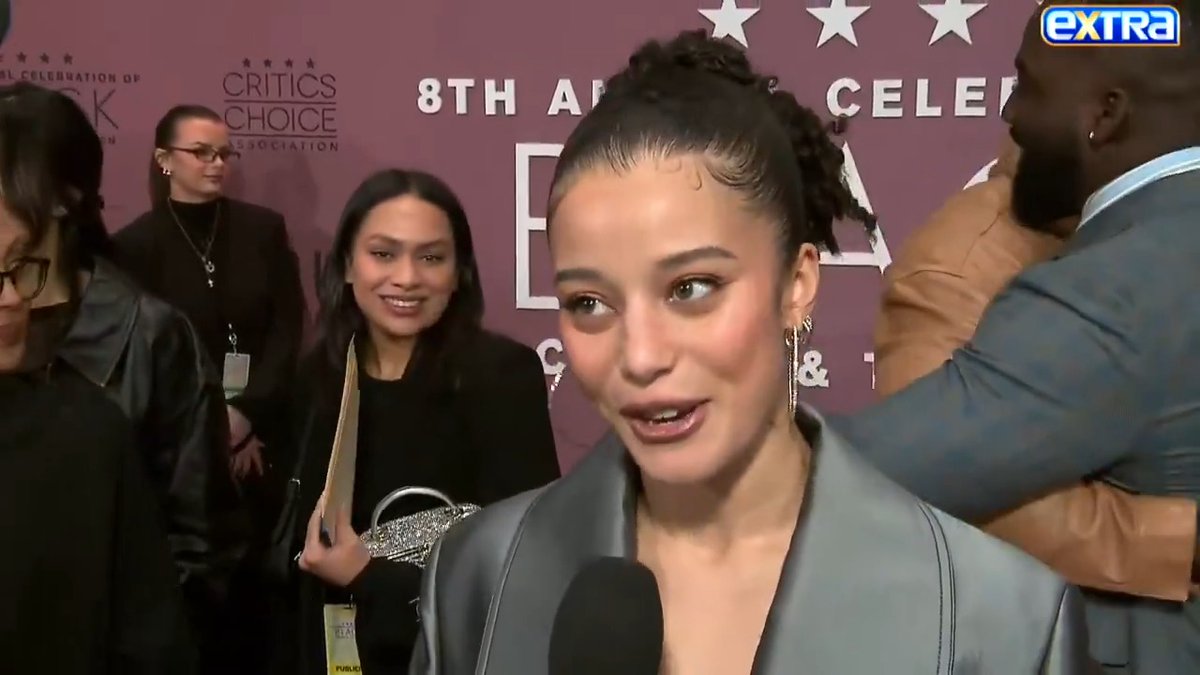 chase infiniti reacts to her #GOLDENGLOBES nomination