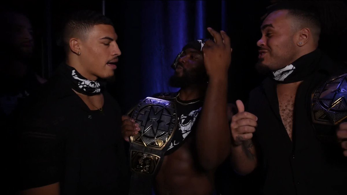 🚨 FATAL 4-WAY MATCH 🚨 Dion Lennox, Myles Borne, Leon Slater and Joe Hendry will square off in a No. 1 Contenders Match NEXT WEEK to determine the NXT Champion's New Year's Evil opponent! 😱