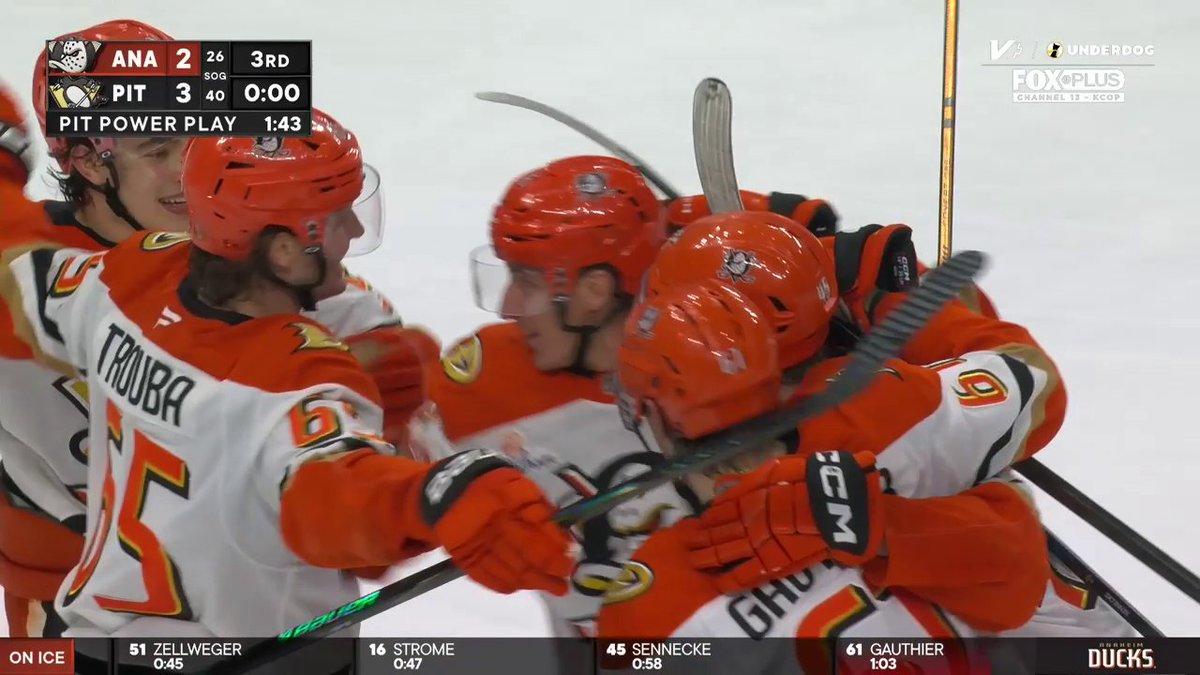 BUZZER BEATER! 🤯 WE ARE GOING TO OVERTIME IN PITTSBURGH THANKS TO BECKETT SENNECKE!