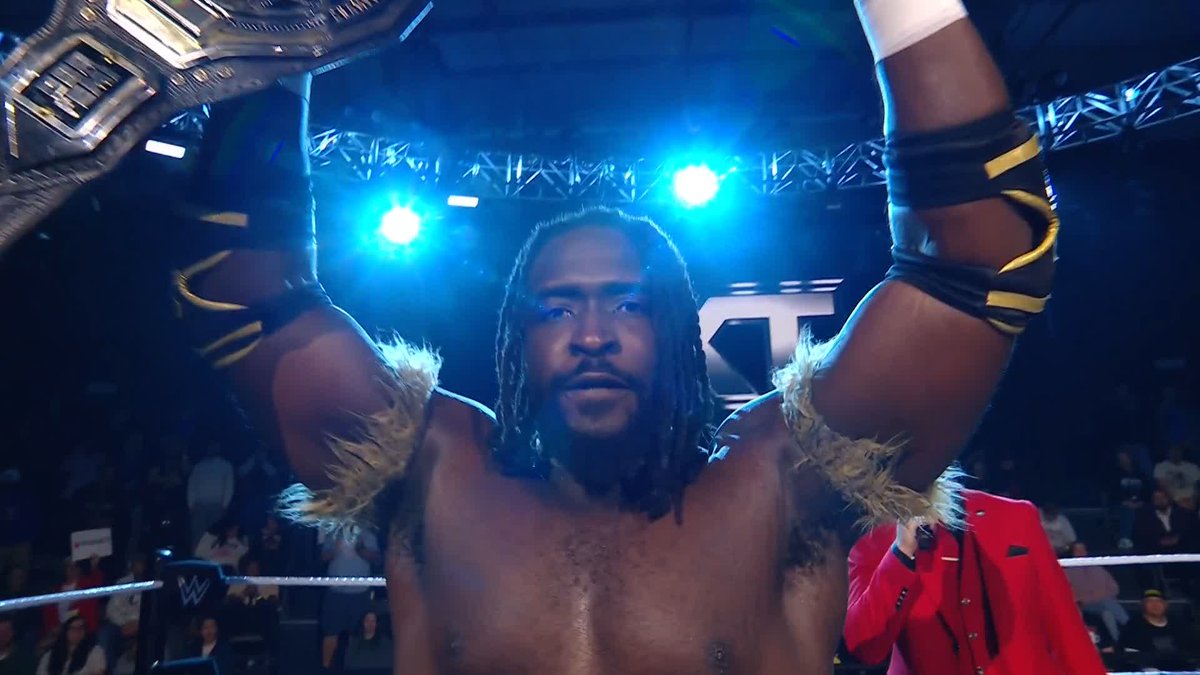 IT'S. TIME. FEMI. EVANS. FOR THE NXT CHAMPIONSHIP.