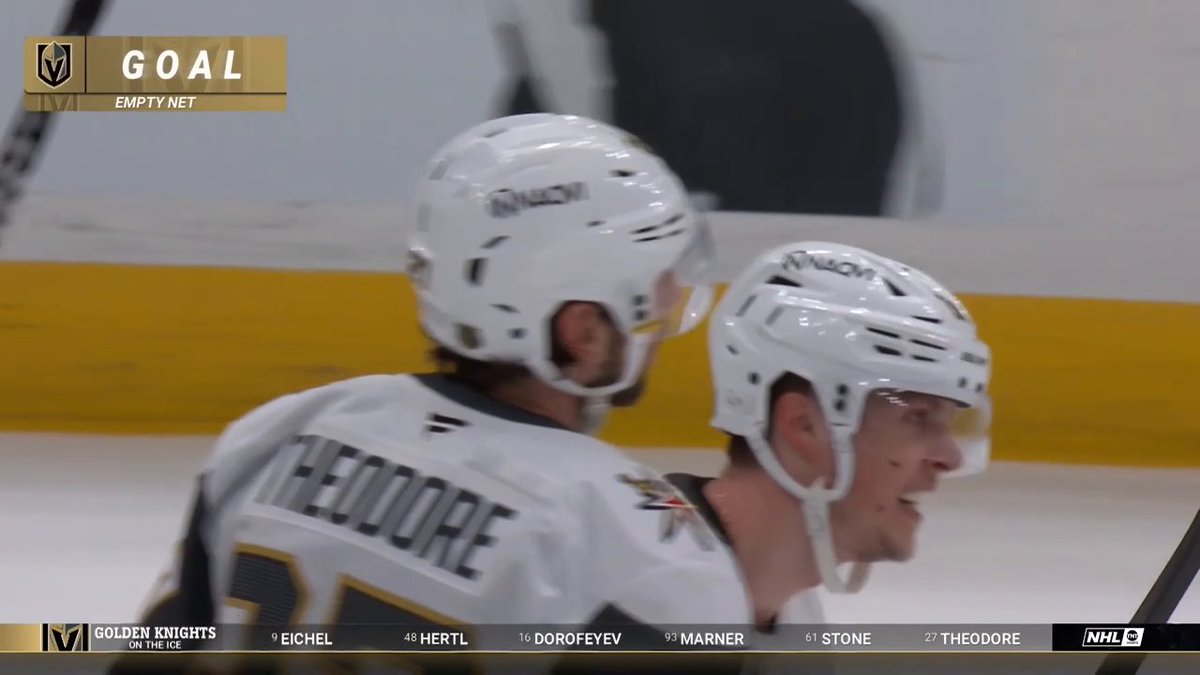 THE GOLDEN KNIGHTS TIE IT WITH 12.1 SECONDS LEFT! 😮 📺: NHLonTNT & Actually HBO Max ➡️