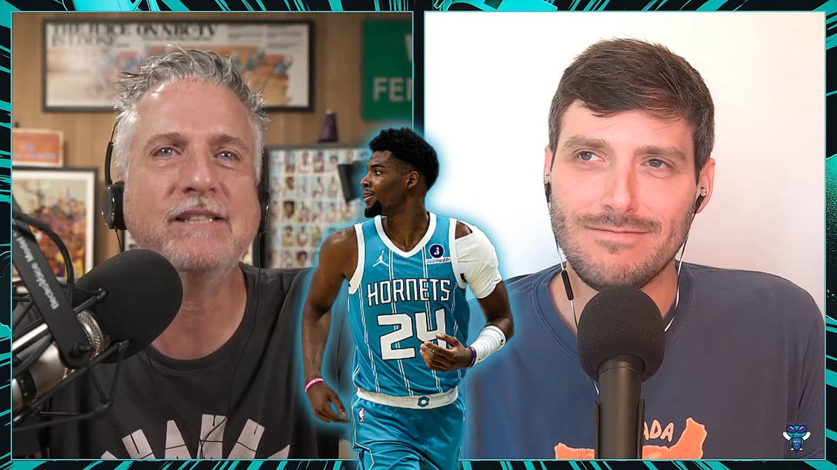 🎙️ Bill Simmons: "I love Charlotte, by the way. Keep doing what you're doing, Charlotte." "I just really enjoy when they have all their guys. Brandon Miller is one of those guys—if you catch him on the right night, this guy might make five All-NBA teams."