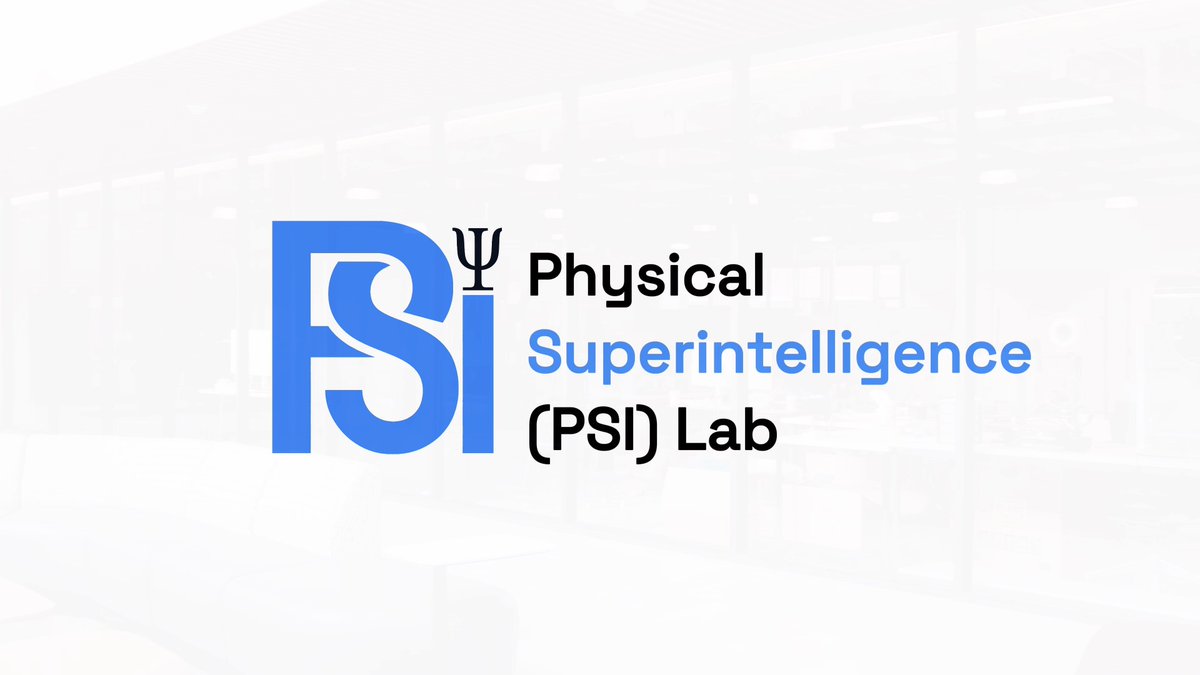 Introducing the USC Physical Superintelligence (PSI) Lab ( We are rebranding to better reflect our current focus. From here on out, we are tackling one thing: solving robotics and physical intelligence with every model, every bug, and every line of code. And yes, we are hiring at all levels, especially PhDs in this cycle and potential PostDocs who are excited about robotics. We hope you can join us in this journey! 1/9