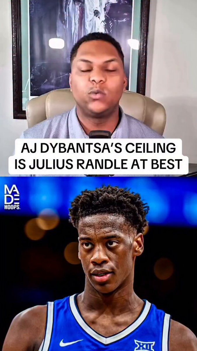 No disrespect at all to Julius Randle….but this might be the Dumbest Comp of All-Time?! Guys buy Recording Devices, set up in they Parents Basements and try to go Viral by saying something that seems controversial….thats just sad! 🤦🏽‍♂️ Julius Randle is a career 19pt 9reb guy for his Career, not to mention a 3X All-Star. He deserves more respect than that….but to stay on track, those players play NOTHING Alike! #STFU 😈