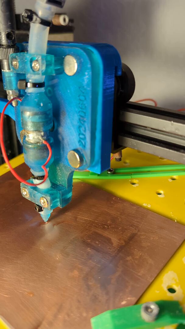 People want desktop metal machining solutions! This is a really neat Kickstarter (funded already!) that is extremely similar to stuff I was working in 2018 It's called Liquid Blade. Video is of a prototype of theirs. Check it out!