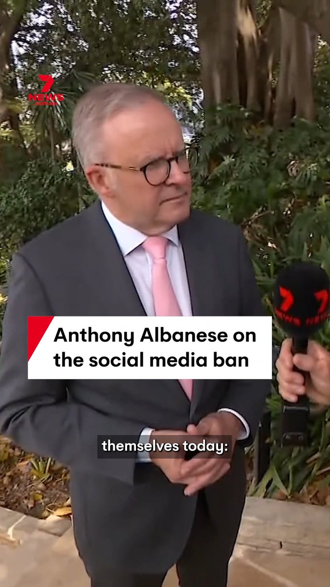 Australia's social media ban is now in effect, blocking under-16s from accessing some of their favourite social platforms. Prime Minister Anthony Albanese speaks to 7NEWS Political Editor Mark Riley about how the ban will work. Watch the full interview on the 7NEWS Australia YouTube channel. #socialmedia #socialmediaban #albo #anthonyalbanese #auspol