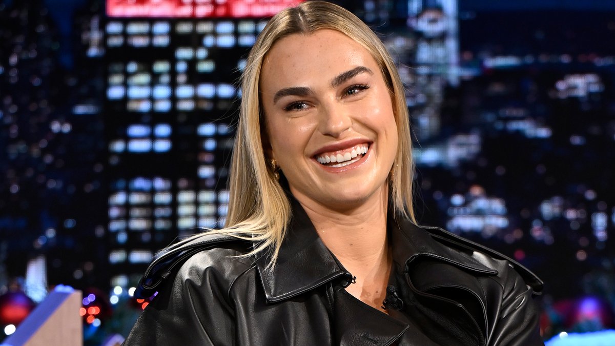 “I’ll definitely remember that moment for the rest of my life.” -Sabalenka Aryna on playing at MSG! #FallonTonight