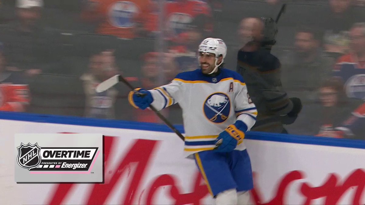 ALEX TUCH WINS IT IN OT! The Buffalo Sabres get the extra point in Energizer overtime!
