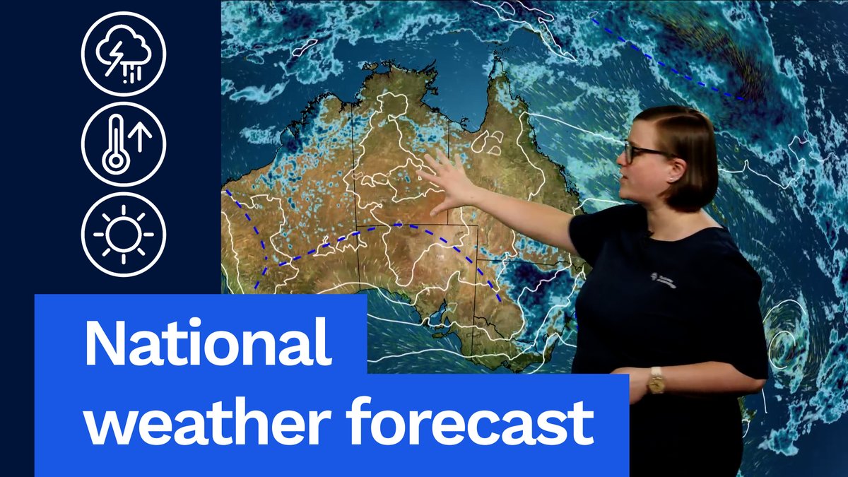 National Weather Forecast: Storms for many, wet weather in New South Wales. Video current: 2:30pm AEDT 10 December 2025. Latest forecasts and warnings: or the BOM Weather app.