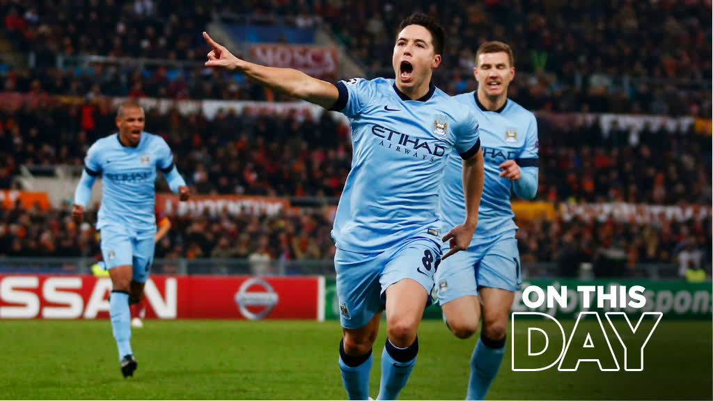 #OnThisDay: AS Roma 0-2 #ManCity [2014] ⚽️ [60'] Samir Nasri Official ⚽️ [86'] Pablo Zabaleta