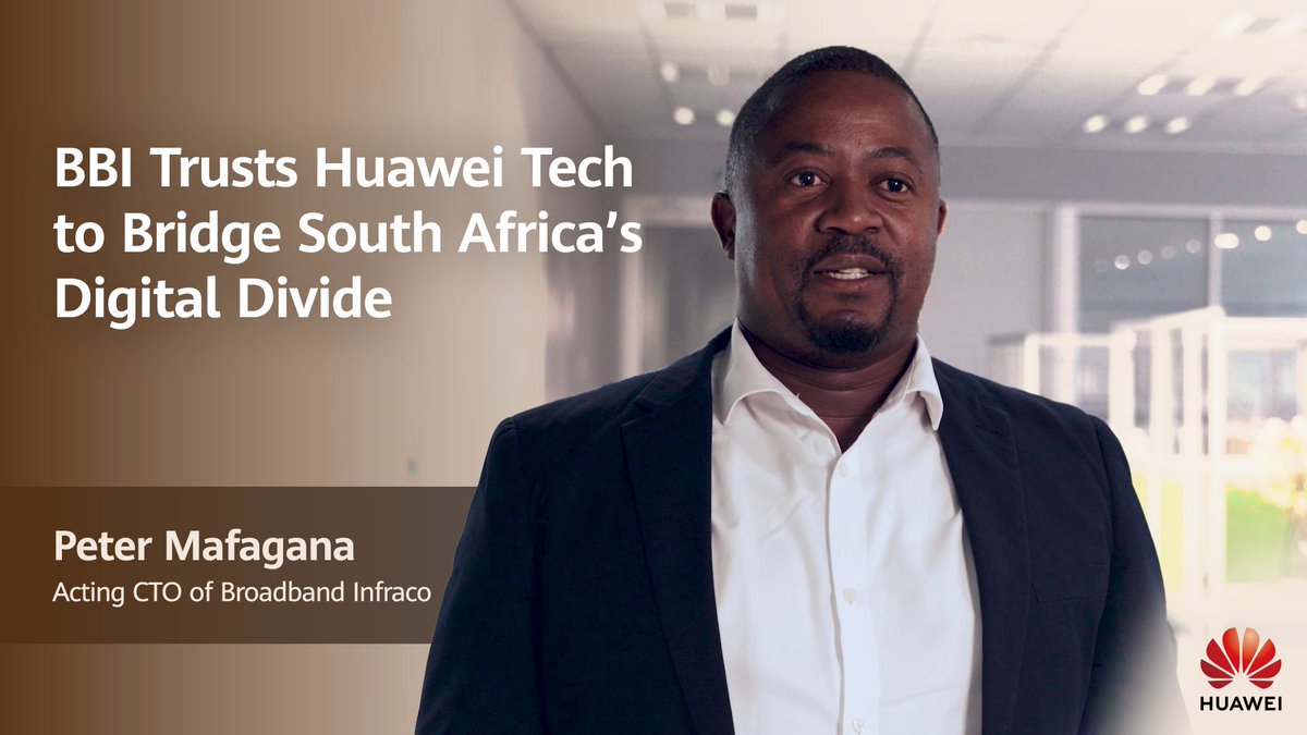 Technological innovation is powering South Africa's digital future. Broadband Infraco (BBI) shares how it's building a reliable backbone network with Huawei's 800G and optical technologies, boosting economic growth and delivering high-quality broadband to remote communities.