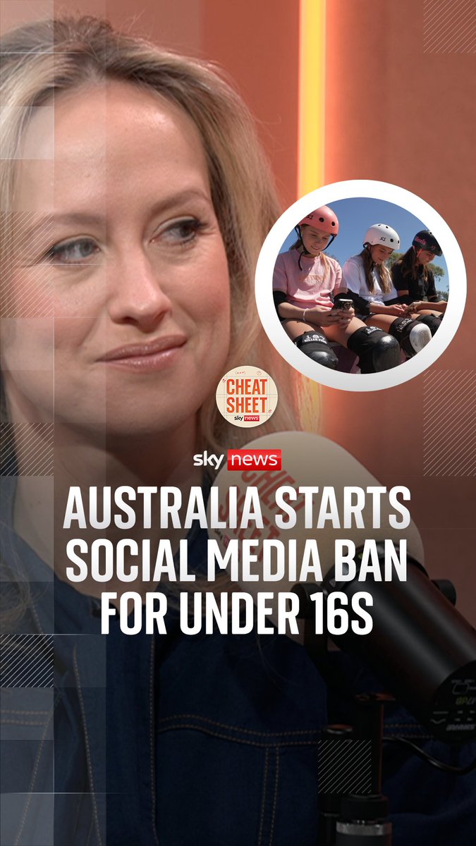 Australia starts social media ban for under-16s Sophy Ridge and Wilfred Frost unpack Australia's new law banning under-16s from using social media platforms. But could the UK follow suit with the landmark ban? 📱 Listen now 🔗