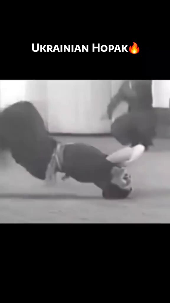 Ukrainian folk dance - Hopak. It was a martial art among the Cossacks.