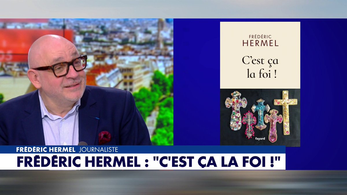 «J’ai vu physiquement la main de Dieu qui m’a sorti du trou dans lequel j’étais», témoigne Frédéric Hermel, journaliste, à l’occasion de la sortie de son livre «C’est ça la foi !», dans #HDPros