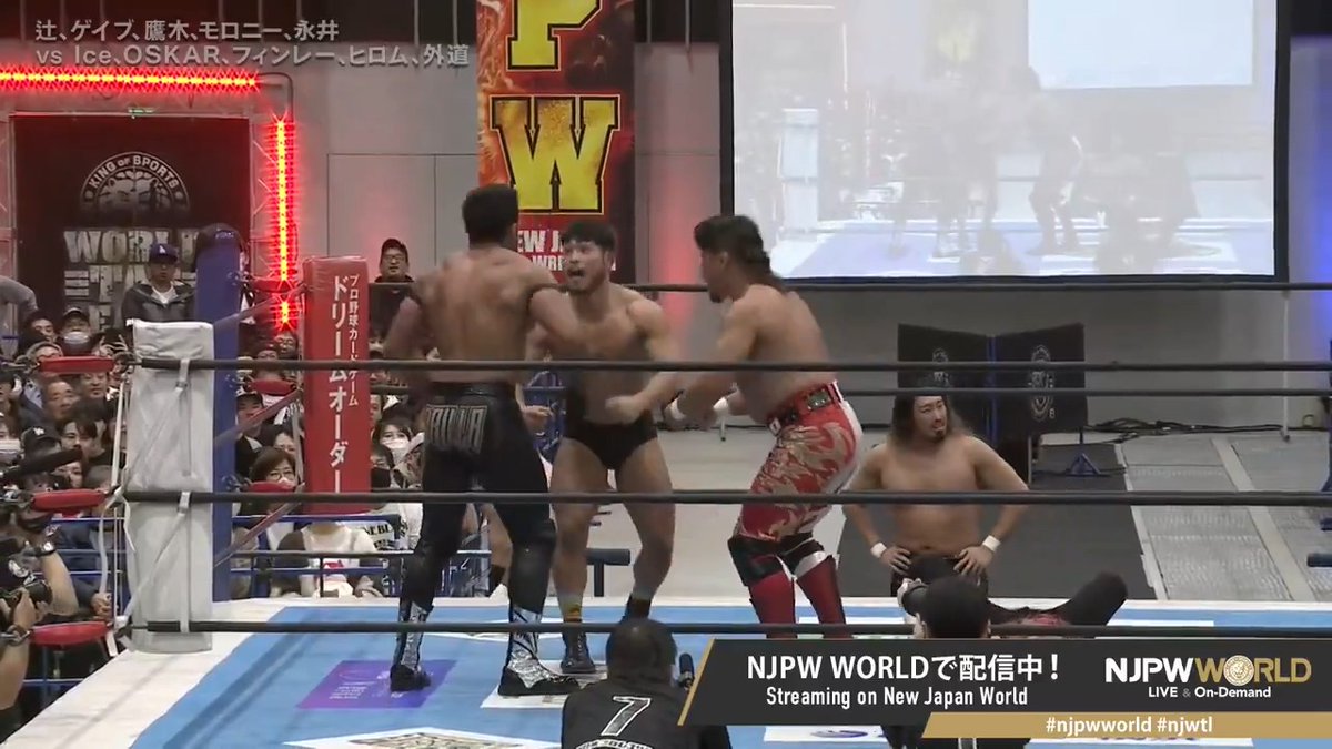 .鷹木 信悟(SHINGO TAKAGI) & Drilla Moloney & Daiki Nagai "Animalization💪 → Didn't come today😢" From the profile URL #NJPW #njpwworld #njwtl