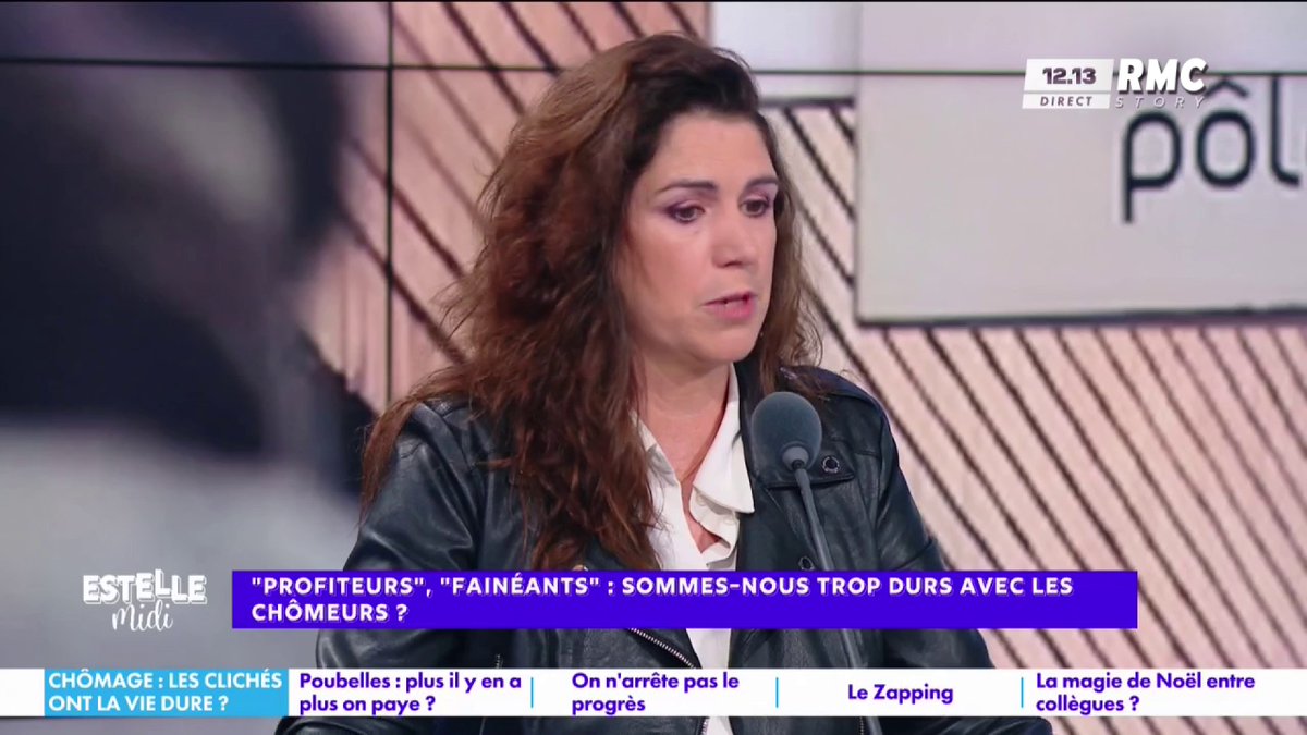 💬 L'émotion d'Emmanuelle DANCOURT 🎙️"J'ai un papa qui a été au chômage et je l'ai vu chercher du boulot... Il ne se plaignait jamais ! Les chômeurs ce sont des gens qui voudraient bosser, qui sont prêts à beaucoup de concessions ! Il y a une injustice sur les chômeurs" #EstelleMidi