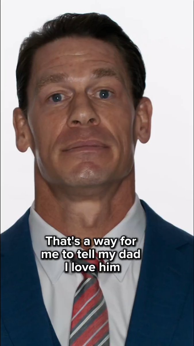 .John Cena talking about his dad had us all emotional 🥹 Don't miss John Cena's FINAL match this Saturday at #SNME, 8e/5p on Peacock!
