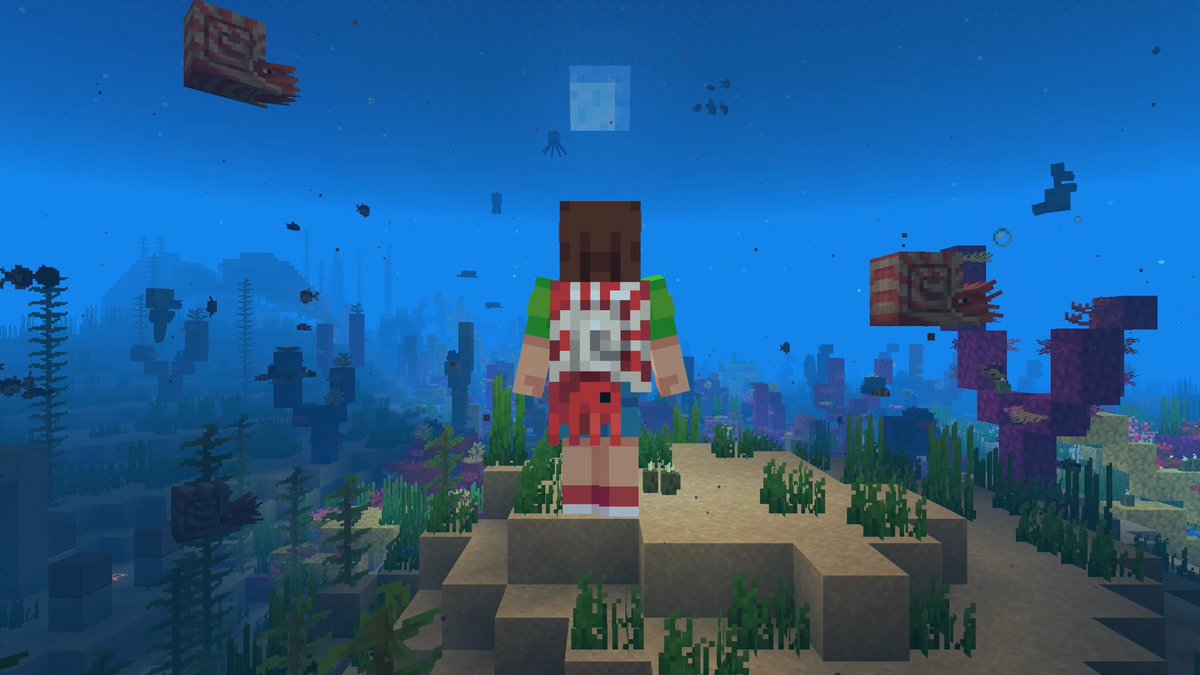 Brave the depths in 1.21.11 and unlock the free Nautilus Cape on Essential!
