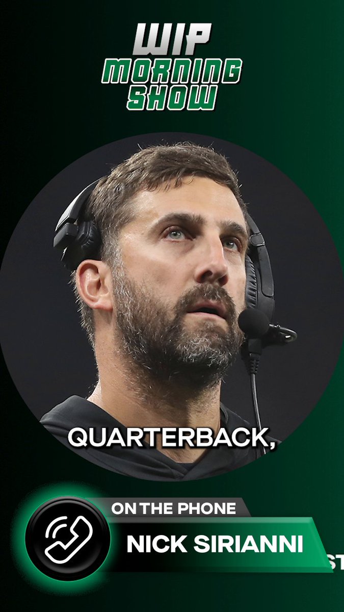 Nick Sirianni on the possibility of a change at the quarterback spot this season: "I think that's ridiculous...I know every time I go out in that field with Jalen Hurts as our quarterback, we have a chance to win the game."