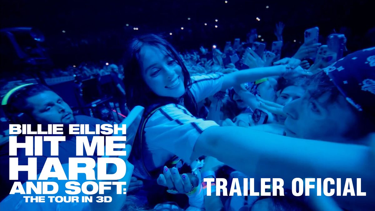 Ela impactou a indústria musical. Ele revolucionou o cinema. Juntos, irão reinventar a experiência cinematográfica de assistir shows! 💙 Dos diretores Billie Eilish e James Cameron, Billie Eilish - Hit Me Hard and Soft: The Tour in 3D chega aos cinemas em 19 de março de 2026.