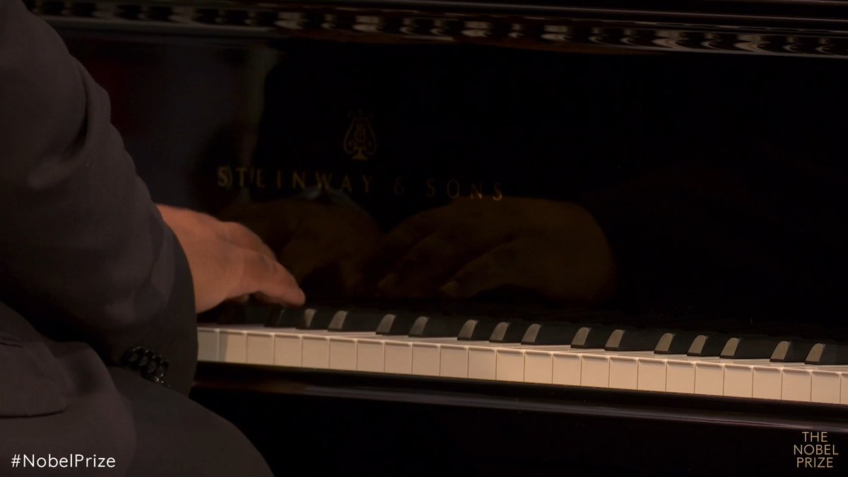 Venezuelan artist Danny Ocean performs "Alma Llanera" during the 2025 Nobel Peace Prize award ceremony in Oslo City Hall. The beloved Venezuelan song "Alma Llanera" ("Soul of the Plains") was created over a hundred years ago by Venezuelan musicians Pedro Elías Gutiérrez (composer) and Rafael Bolívar Coronado (lyricist) and is considered the country's unofficial second national anthem. The 2025 Nobel Peace Prize is awarded to Maria Corina Machado “for her tireless work promoting democratic rights for the people of Venezuela and for her struggle to achieve a just and peaceful transition from dictatorship to democracy”