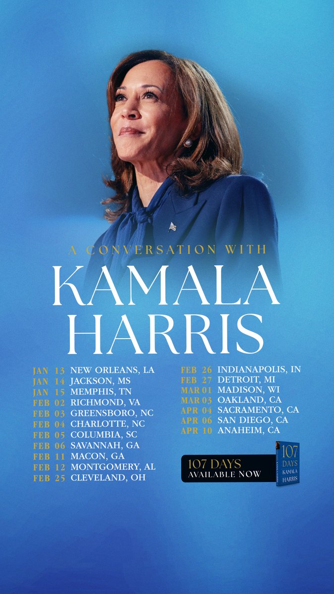 In 2026, we will continue to share our stories. To build community. To fight for our future. In 2026, the 107 Days book tour will be back on the road. I'll see you out there: