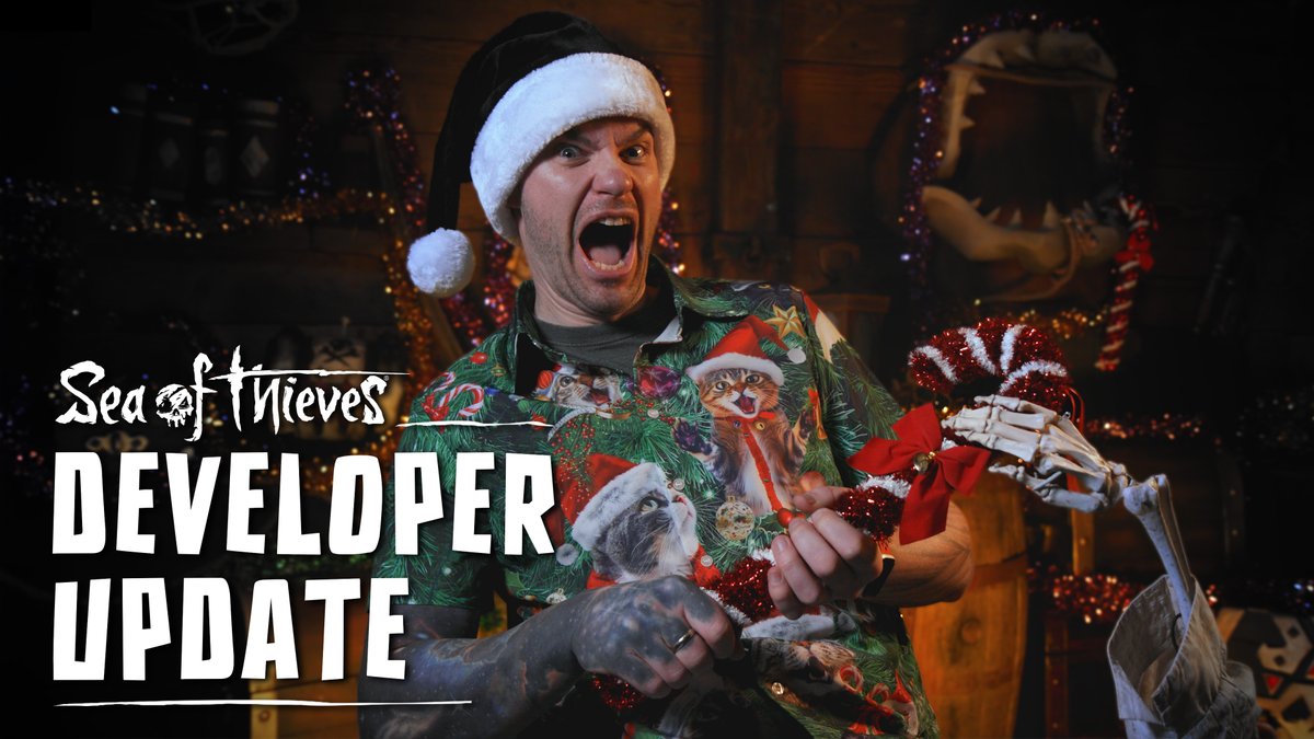 The final Developer Update of 2025 is here, with some tasty treats befitting the season! From new protections for crews against persistent pirates unable to take the hint of being sunk multiple times to early info on incoming Hourglass updates, including a shrinking combat arena.