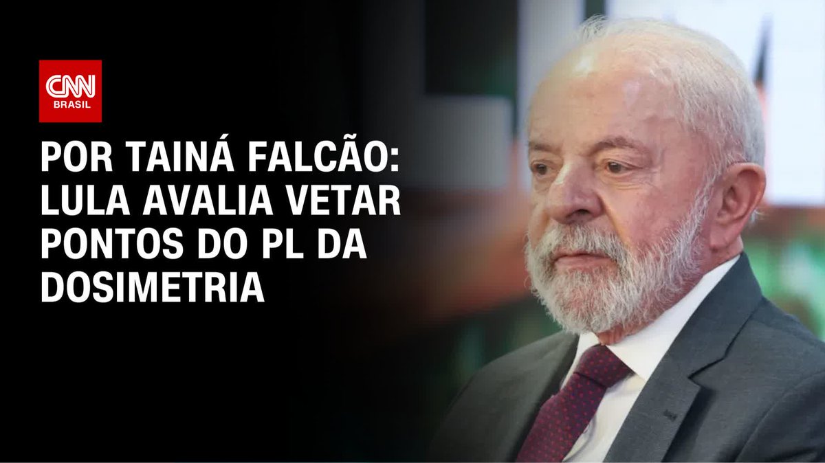 Tainá: Lula avalia vetar pontos do PL da Dosimetria. O veto de Lula não vale nada. O congresso derruba. FLÁVIO BOLSONARO PRESIDENTE 2026 SOLTA O BOLSONARO