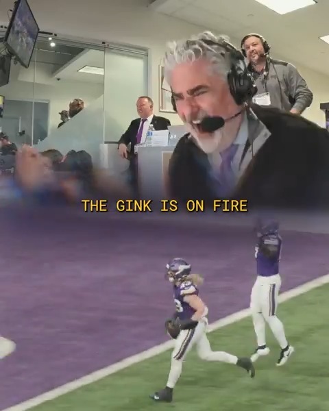 The Gink is on fire 🔥🔥 #ProBowlVote Andrew Van Ginkel 🎙️: Paul Allen | KFAN1003