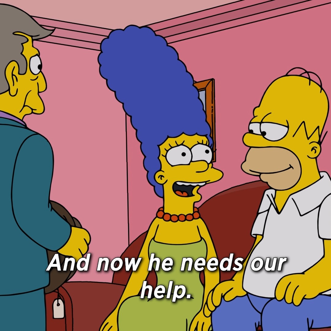 important note: never ask to turn the heat up 😷‼️ season 37 of #TheSimpsons is on Hulu!