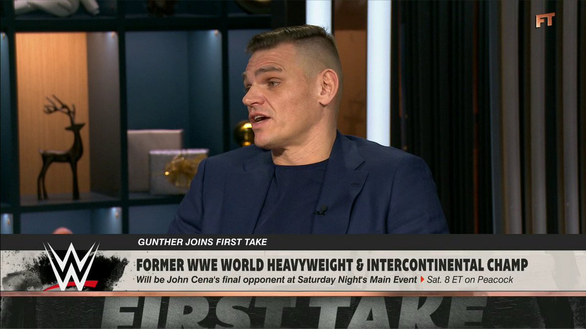 "It is more popular than ever. ... We have a whole group of the next generation already waiting there to get to the top as well, so I think that makes it very interesting." WWE Superstar Gunther on the state of wrestling and WWE today ✍️