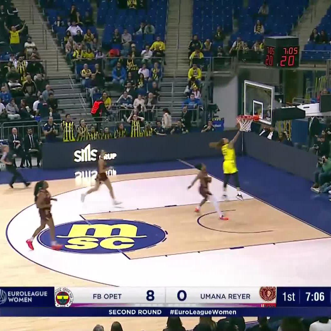 Gabby making her presence felt: 3 (‼️) steals in the first quarter 🥷 #EuroLeagueWomen x Fenerbahçe Opet