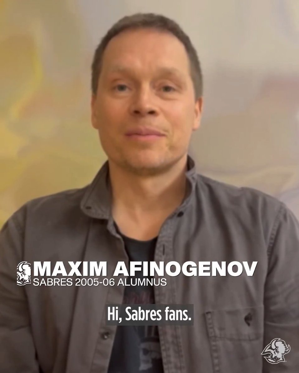 MAX IS BACK! Maxim Afinogenov will be here in Buffalo for our 2005-06 Reunion Night on January 15. Get tickets → #LetsGoBuffalo | Ticketmaster