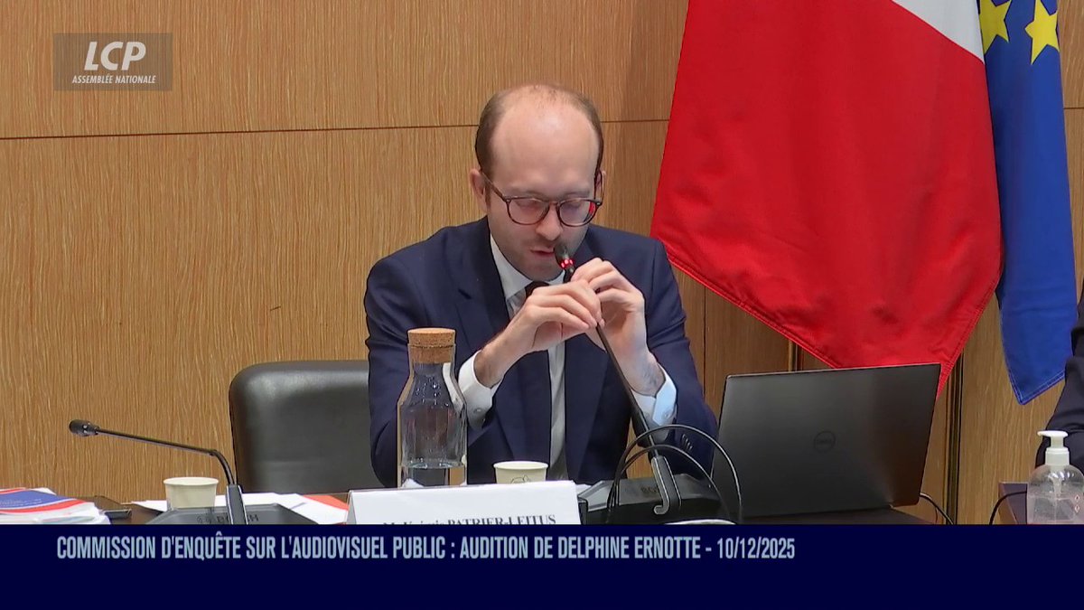 Audition de Delphine Ernotte : vif échange entre Aymeric Caron et Jérémie Patrier-Leitus. "C'est pas un procès", redit Jérémie Patrier-Leitus. "Vous voulez pas des réponses, vous voulez votre réponse. Ca ne marche pas comme ça une commission d'enquête." #DirectAN