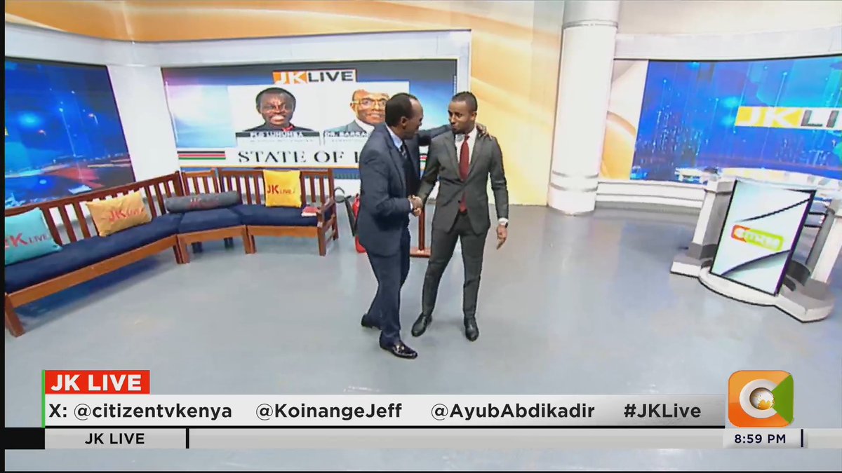 Somebady say ooooohhhhhh myyyyyyyyy! Jeff Koinange, MBS is back! Jeff: Walikuwa wameniua, but I’m back like I never left! The bench just got 🧯🧯🧯🧯 #JeffKoinangeIsBack