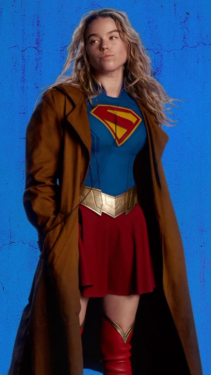 Another new look at Milly Alcock as #Supergirl - Only in theaters June 26. Check back tomorrow for the official trailer.