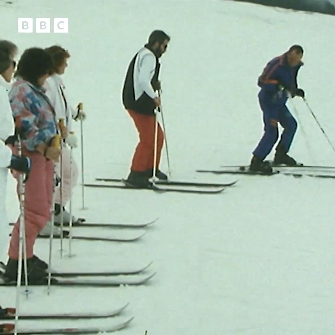 Planning a ski trip this winter? You may think twice after looking at these accident-prone British beginners tackling the slopes of Söll – famously dubbed “the Benidorm of ski resorts.”