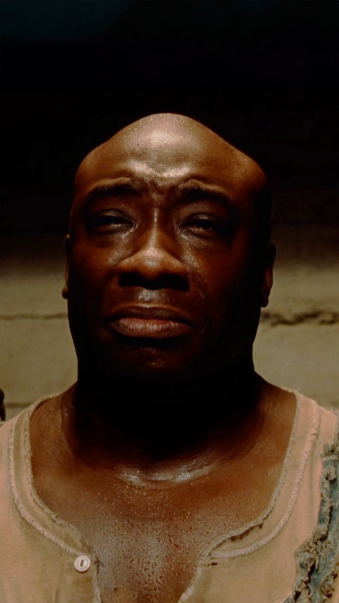 “Don’t put me in the dark.” Still one of the hardest lines to hear. Film: THE GREEN MILE (1999)