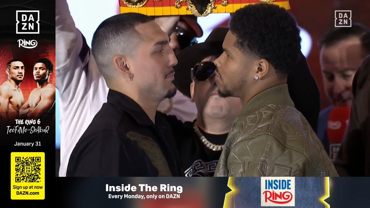 FIRST FACE OFF!!! LET’S GO!!!! WHO you got???? #BOXINGnBBQ #BOXING