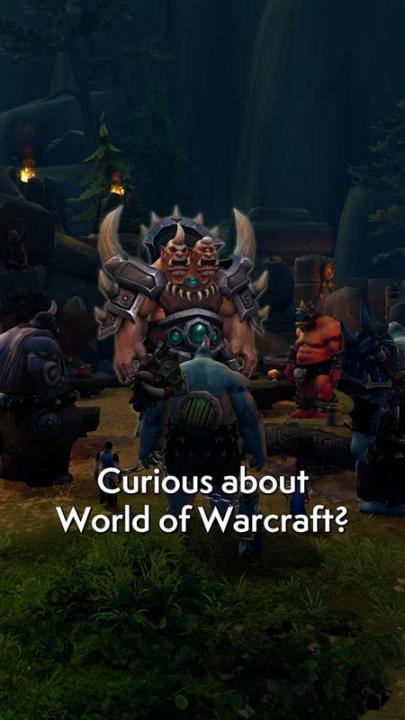 POV: you’re a brand new WoW player.