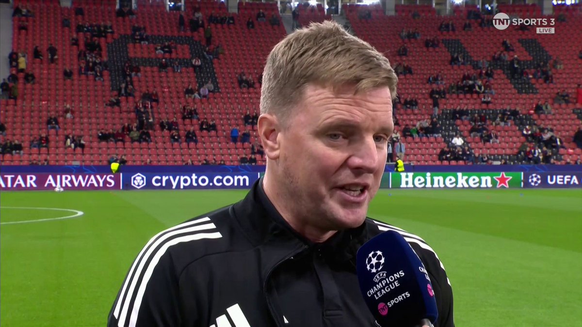 Two styles collide ๐ค๐ค Eddie Howe's side are ready for a physical test in Leverkusen tonight ๐ฅ TNT Sports & discovery+ UK